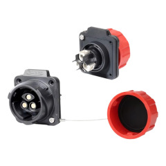 Cnlinko DL28 3Pin Panel Socket for High Current