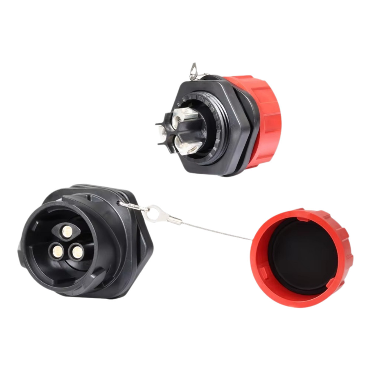 Cnlinko DL28 3Pin Panel Socket for High Current