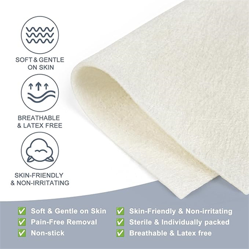 Alginate Dressing In Sheet, size 10 cm x 10 cm / 4"x 4", Advanced Wound Care Solution, Suitable for cuts and lacerations, Post Surgical Wounds