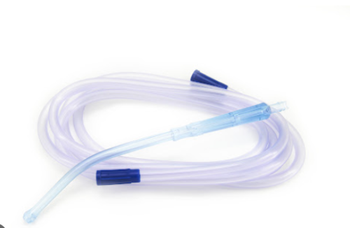 Disposable external suction connecting tube