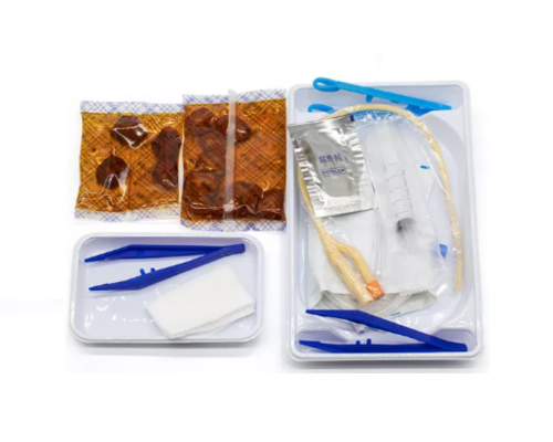 Disposable sterile catheter kit