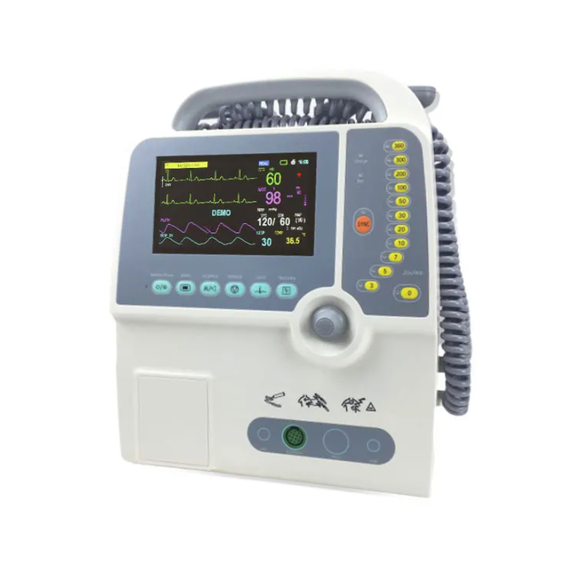 Defibrillator Professional Heart Shock Device with ECG Monitor Defi