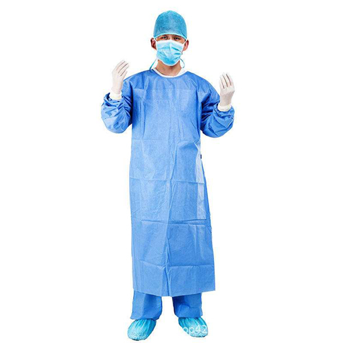 isolation gown AAMI3-with Elastic Wrists-Resistant and Latex-Free Gowns