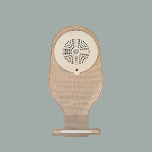 MDK Medical One-piece open ostomy pouch (Aluminum strip-Single ring)