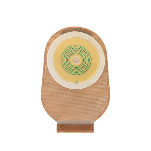 MDK Medical One-piece open ostomy pouch (Velcro-Double ring)