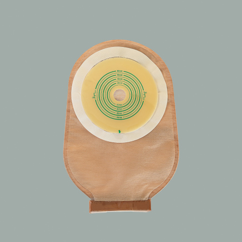 MDK Medical One-piece open ostomy pouch (Velcro-Double ring)