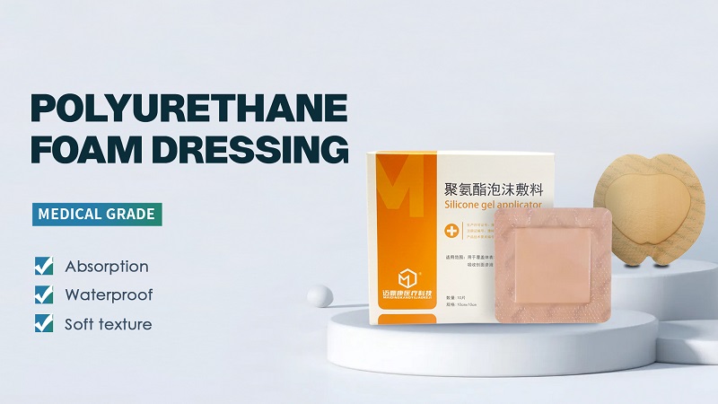 Gemmy Medical Foam Dressing Pads: Essential Wound Care Solution for Exudating Wounds
