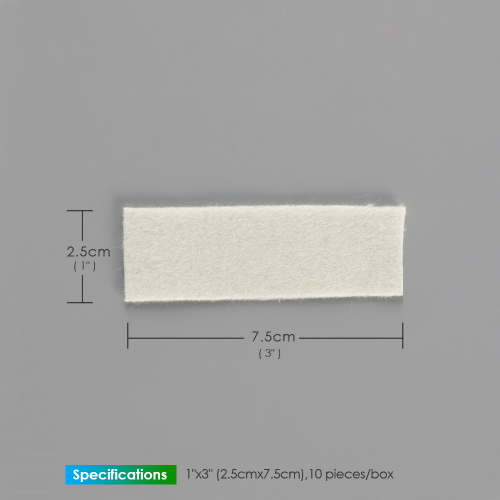 Alginate Dressing In Sheet, size 2.5 cm x 7.5 cm / 1"x 3", Advanced Wound Care Solution, Suitable for cuts and lacerations, Post Surgical Wounds.
