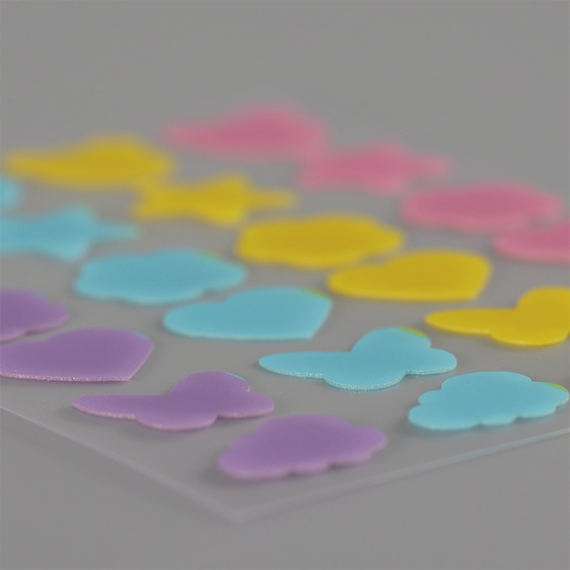Acne patch-Multishape sticker-24 pieces-Multicolor-Hydrocolloid acne patch