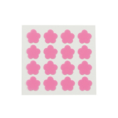 Acne patch-Flower shape sticker-16 pieces-Pink color-Hydrocolloid acne patch