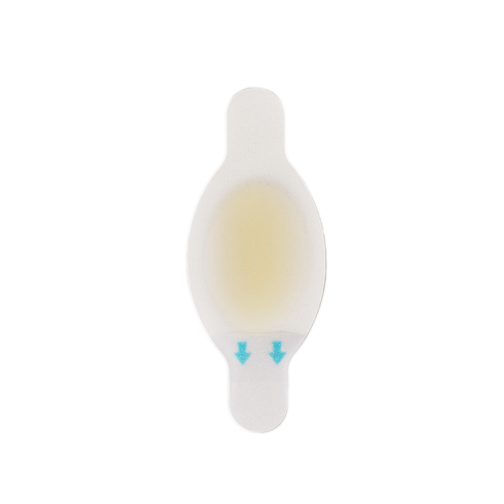 Foot patch hydrocolloid-Watch shape-L size-28mmx69mm-Blister bandage