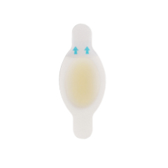 Foot patch hydrocolloid-Watch shape-L size-28mmx69mm-Blister bandage