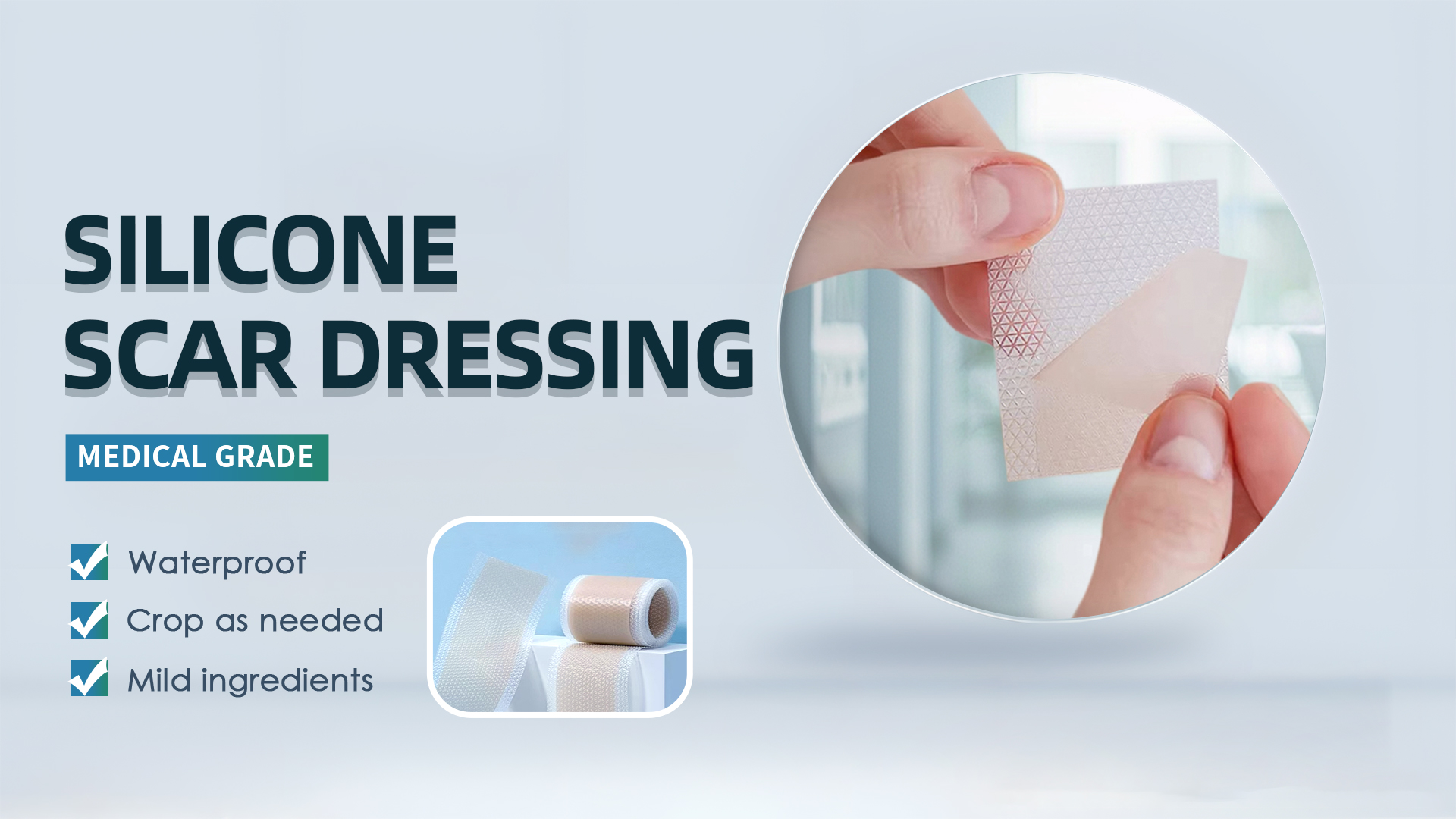 Gemmy Medical Silicone Scar Dressings – Post-Surgery Recovery, Scar Roll Uses & Long-Term Benefits
