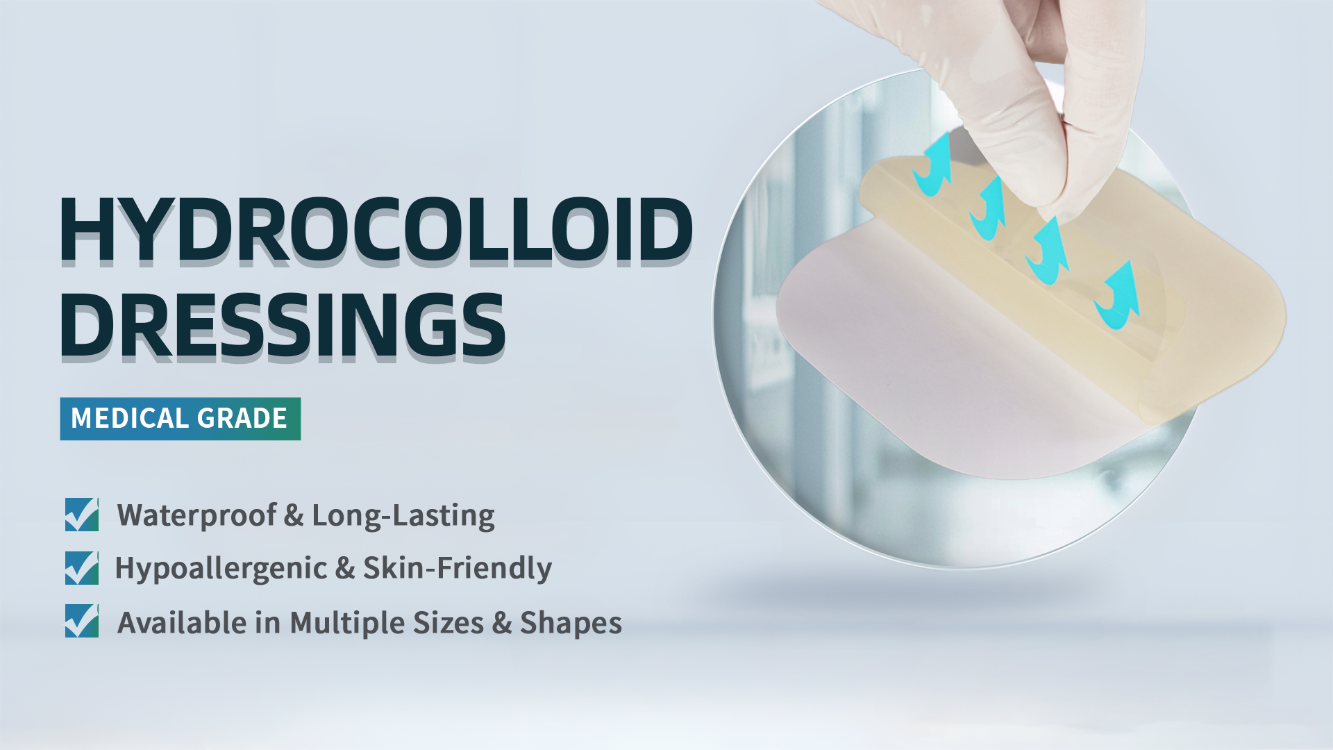 Gemmy Medical Hydrocolloid Dressings: Guide for Blisters, Cuts & Burns