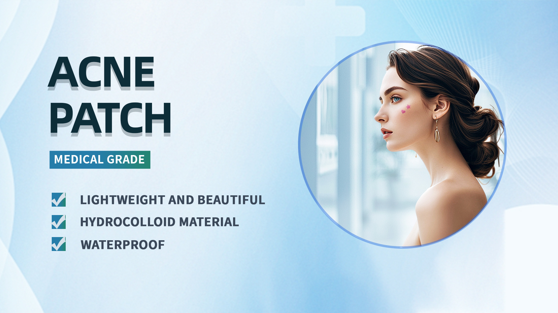 Gemmy Medical Acne Patches: Hydrocolloid-Based Acne Treatment Solution