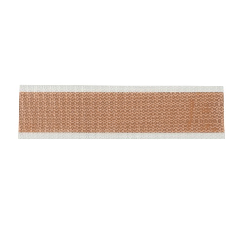 Silicone scar sheet, size 2 cm X 7 cm, color dark brown, scar care solution
