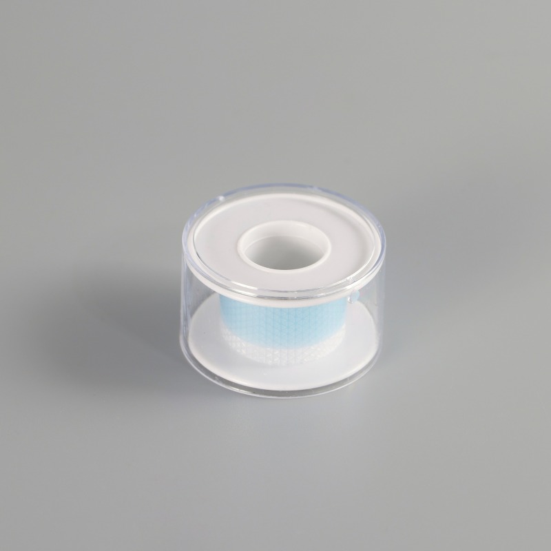 Silicone scar tape roll, size Width 2.5 cm, Lenth 1 m~5 m, color blue, scar care solution
