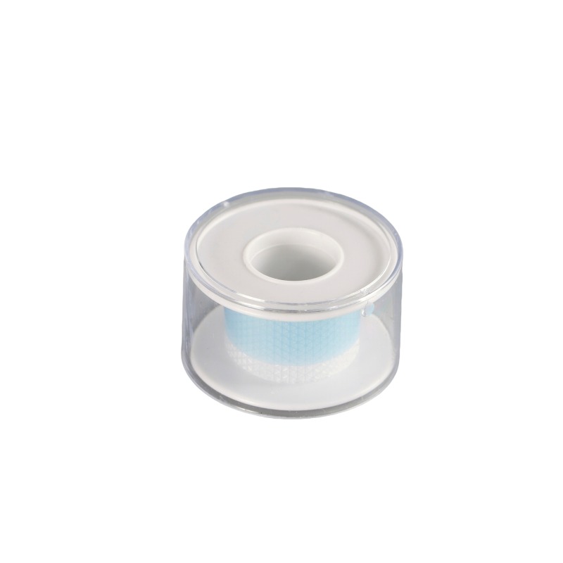 Silicone scar tape roll, size Width 2.5 cm, Lenth 1 m~5 m, color blue, scar care solution