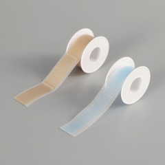 Silicone scar tape roll, size Width 2.5 cm, Lenth 1 m~5 m, color blue, scar care solution