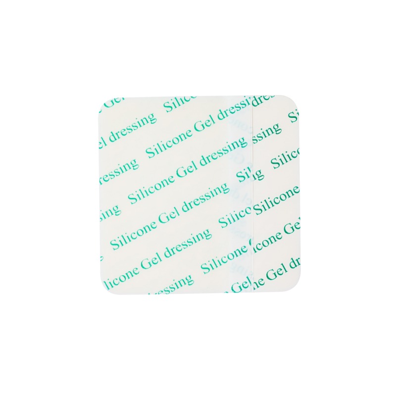 Silicone Adhesive Foam Dressing without Border， Size 18 cm x 18 cm / 7'' x 7'', Advanced Wound Care Solution