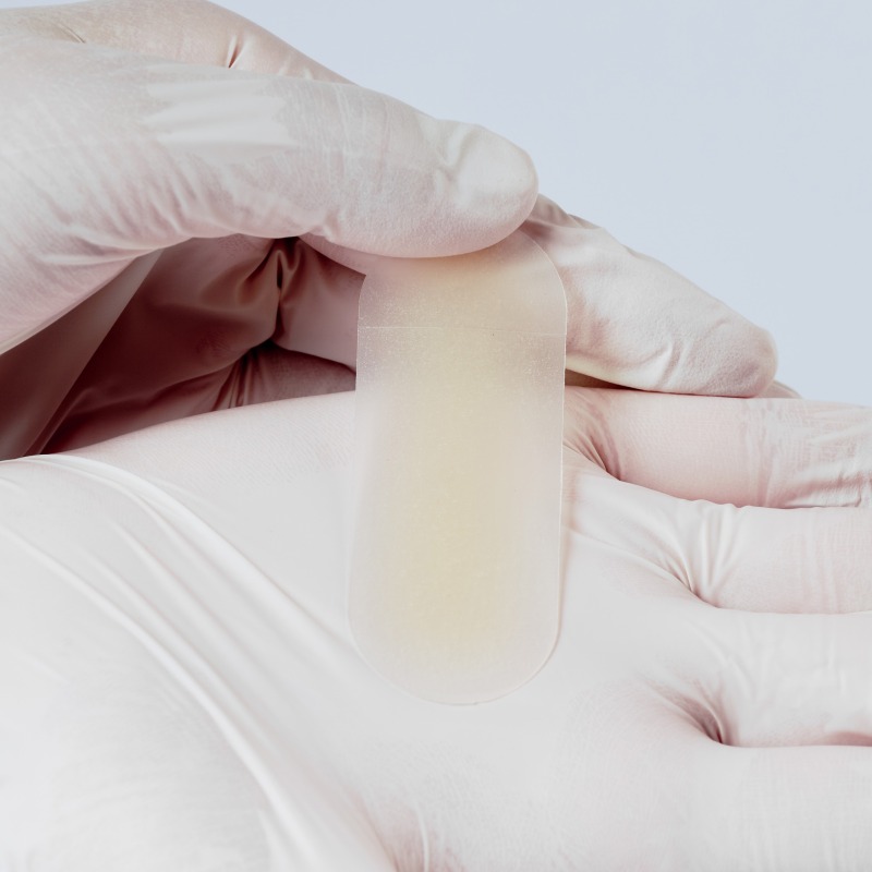 Foot patch hydrocolloid-Strip shape-L size-25mmx65mm-Blister bandage