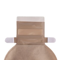 One-piece Drainable Ostomy pouch-Velcro-Double ring adhesive-paper backing-Secure and Comfortable Stoma Care
