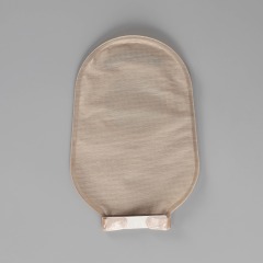 Two-piece Drainable Ostomy Pouch-Velcro strip-PET backing-Secure and Comfortable Stoma Care