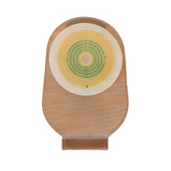 One-piece Drainable Ostomy pouch-Velcro-Double ring adhesive-paper backing-Secure and Comfortable Stoma Care