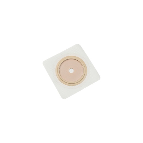Two-piece Flat Baseplate-PET backing-Secure and Comfortable Stoma Care