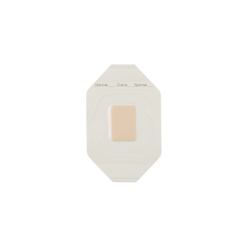 Transparent film dressing with pad-Size 6 x 7 cm-Paper Frame Style- Waterproof breathable Wound care Adhesive Bandage