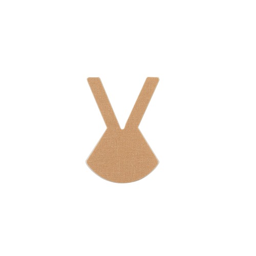 Nasal Cannula tape-V-Type Double Tube-Size 5.7 x 8.7 cm