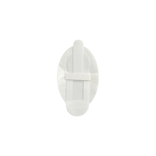 Medical Catheter Fixation Device-Velcro-Size 6 x 11 cm-with acrylic pressure sensitive adhesive coated