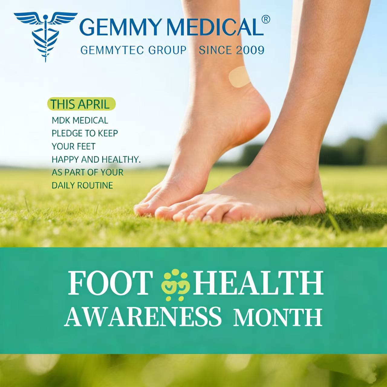 Step Into April with Healthier Feet ! | Gemmy Medical