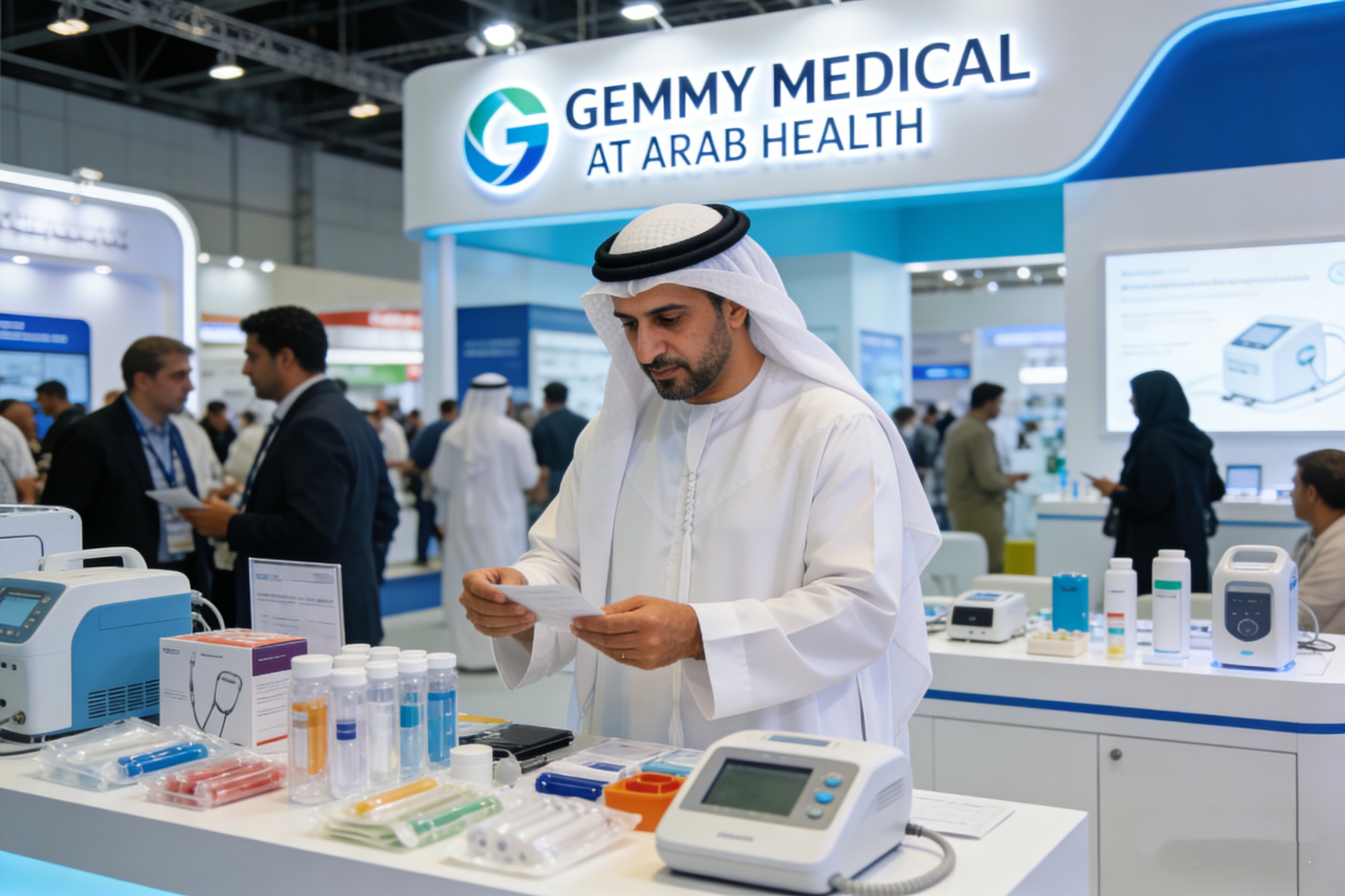 GEMMY MEDICAL Shines at Arab Health 2025 in Dubai