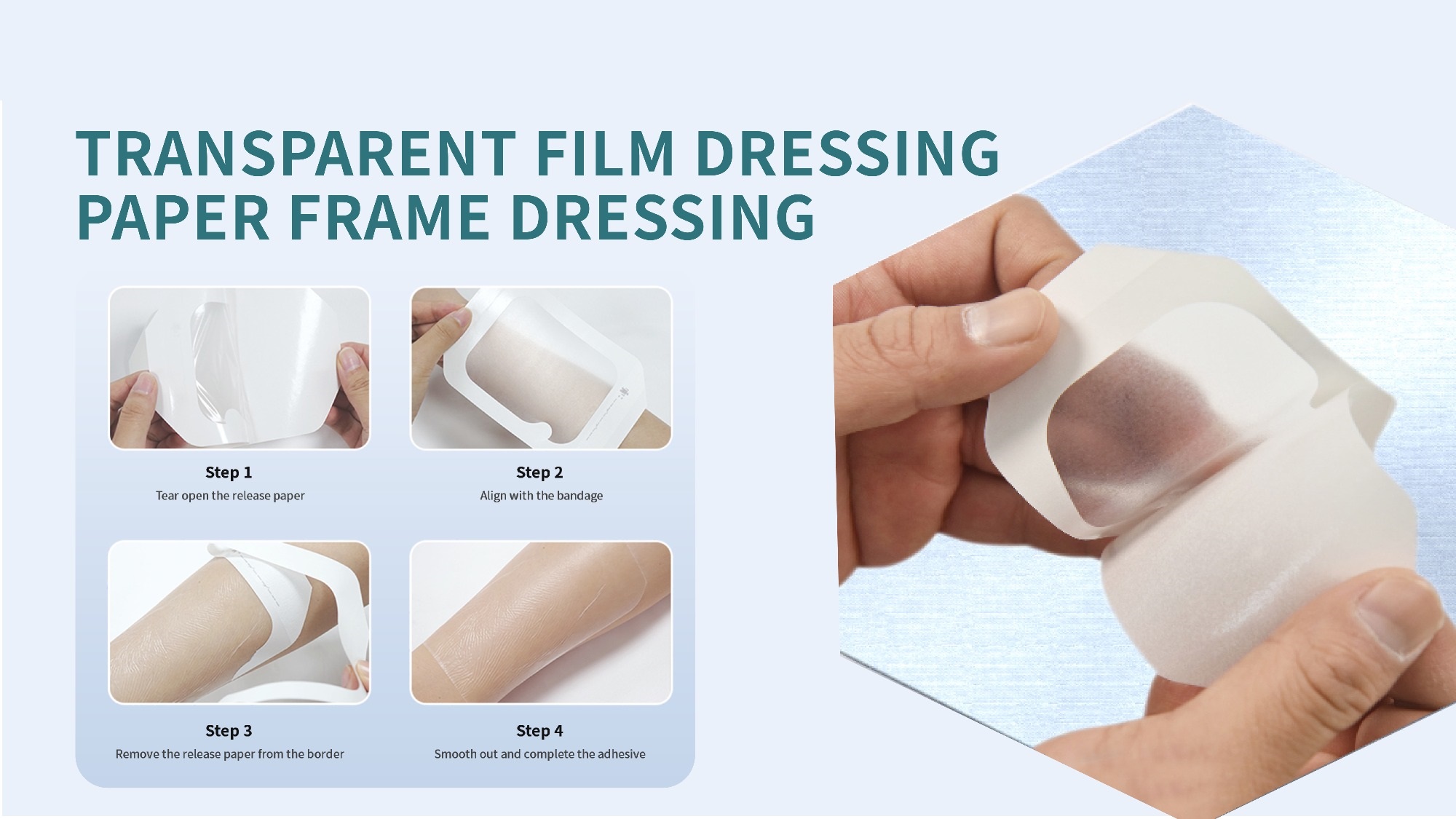 Comprehensive Overview of Gemmy Medical Transparent Adhesive Dressing Product Lines