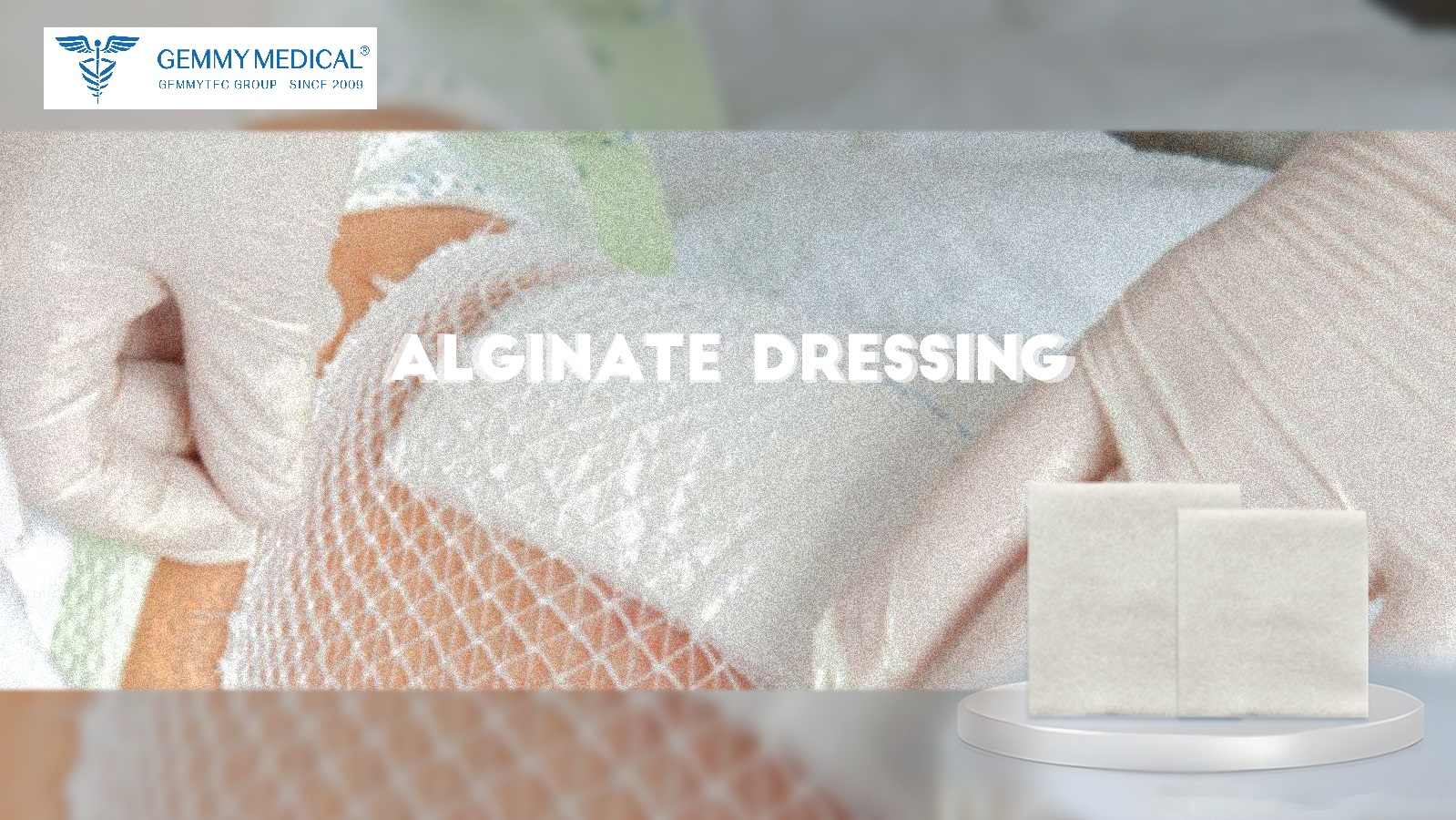 Advanced Exudate Management: The Gemmy Medical Guide to Alginate Dressings