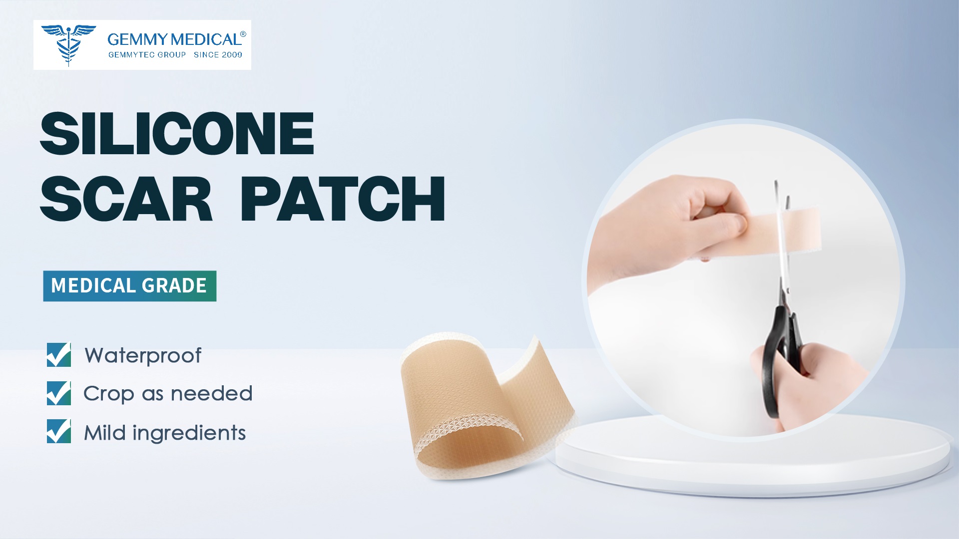 Gemmy Medical Silicone Gel Scar Sheets: Non-Invasive Scar Management