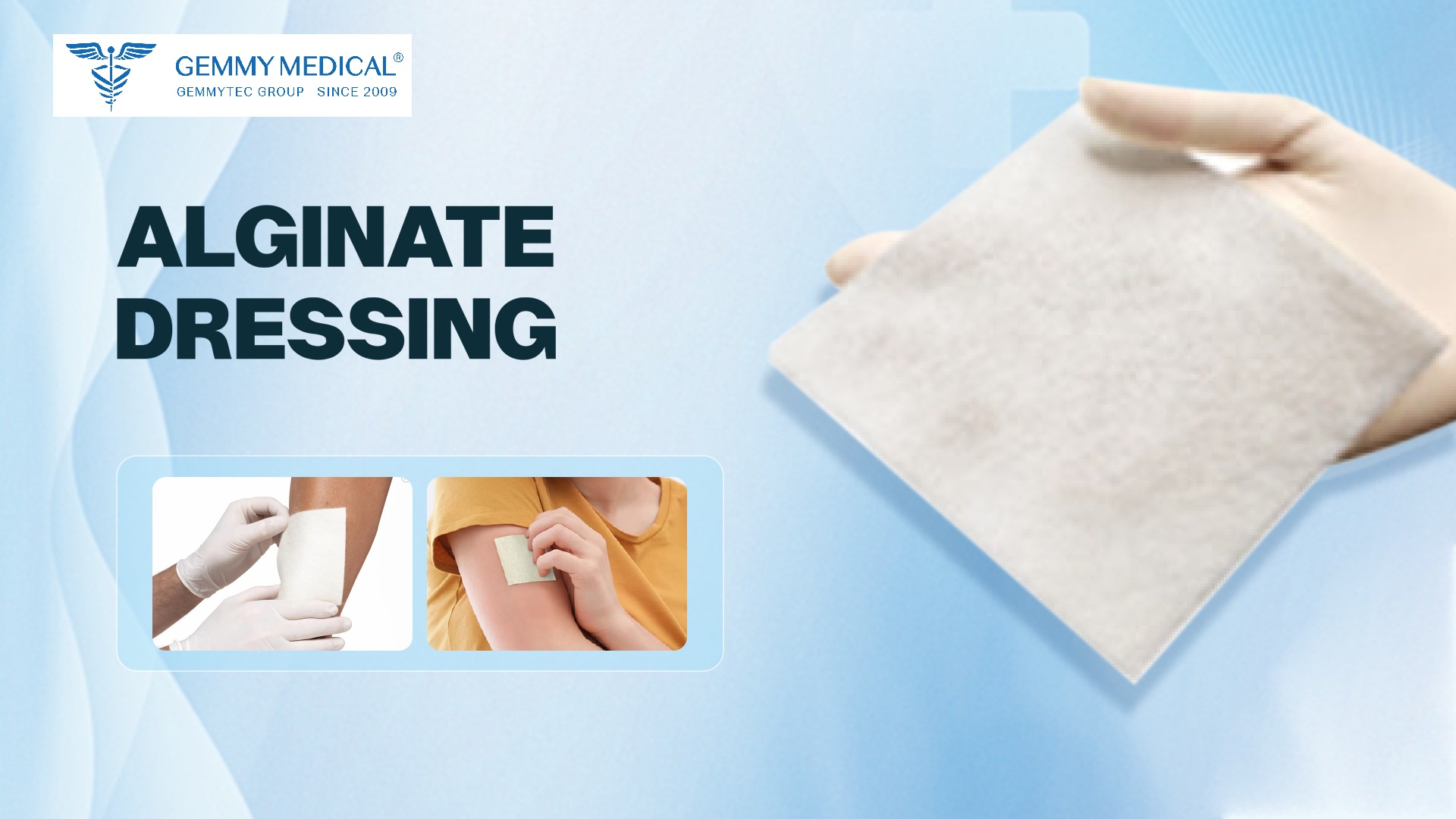 Gemmy Medical Alginate Dressings: Advanced Wound Care Solution