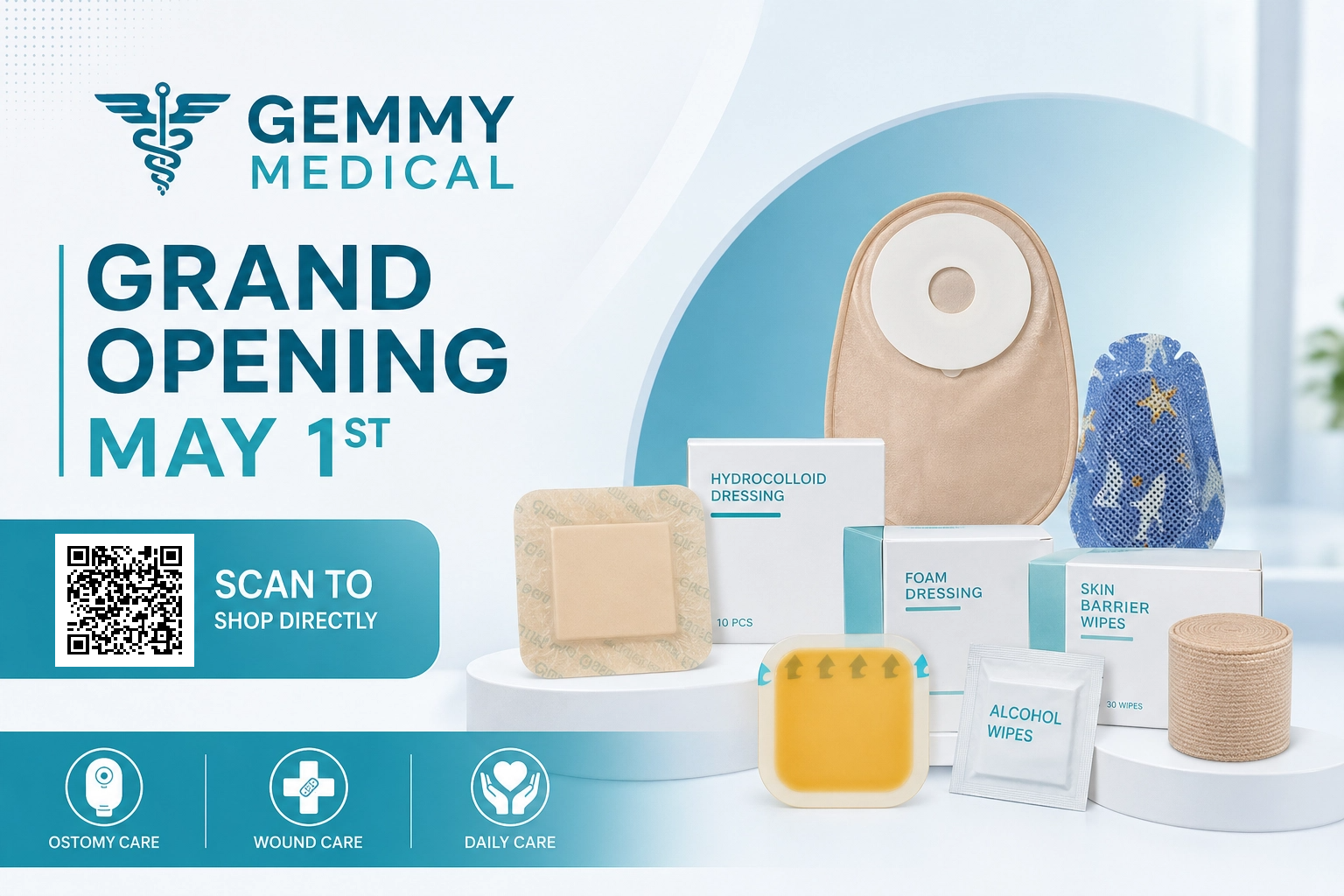 Gemmy Medical Launches Shopify Store for Direct Customers – Grand Opening May 1st, 2026