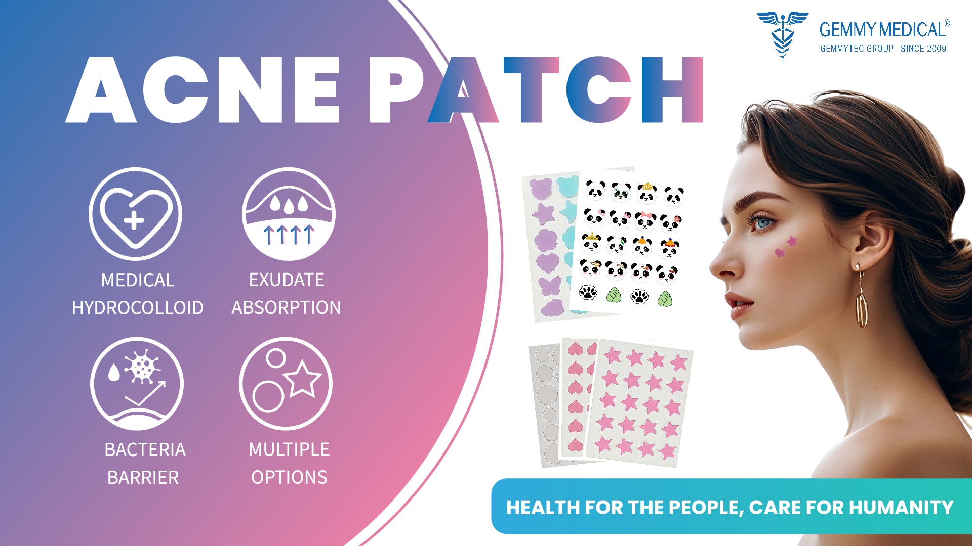 Gemmy Medical Presents Innovative Acne Patch Series at MEDICA 2025 — Redefining Medical Skincare Sol