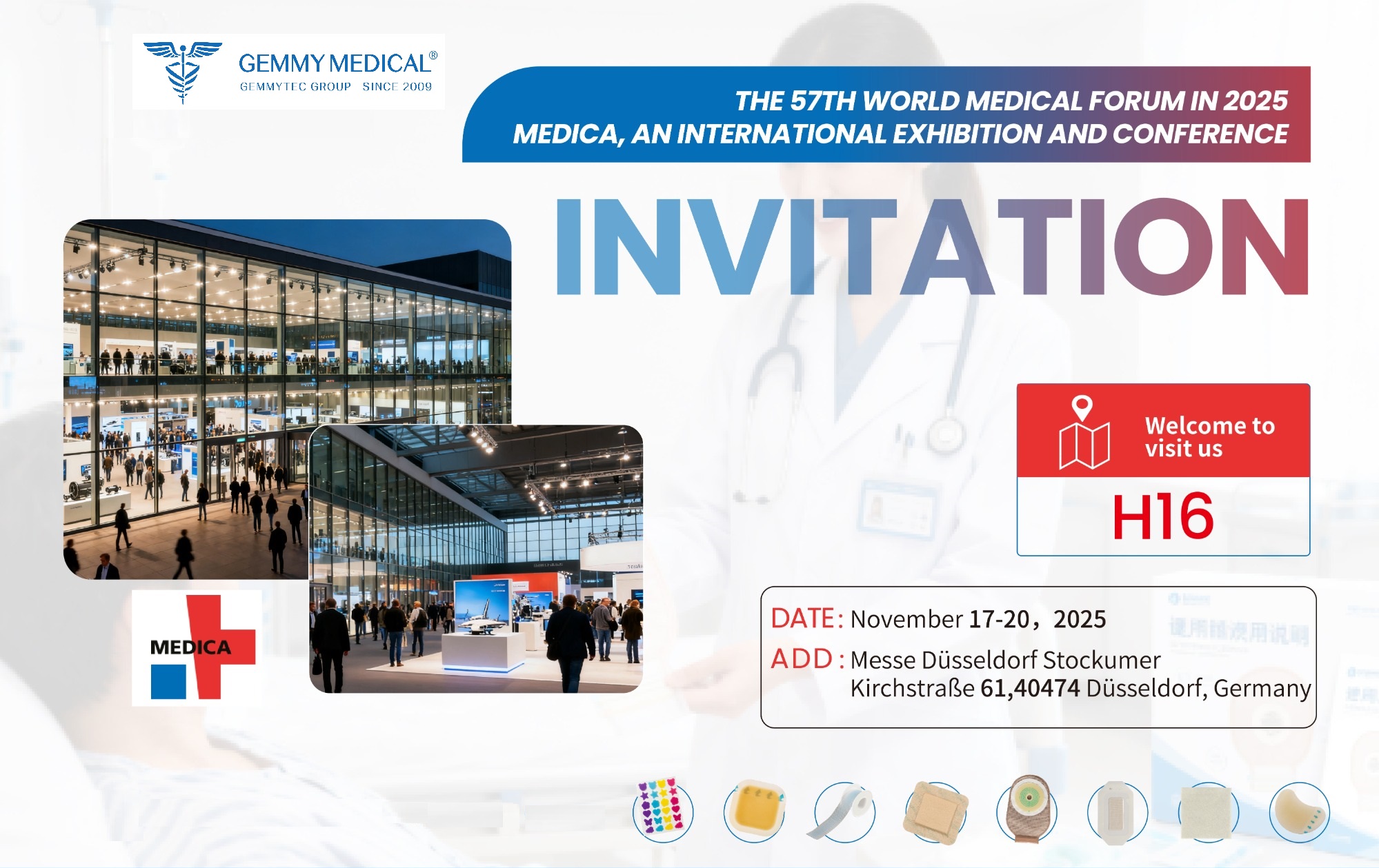 Gemmy Medical Invites You to the 57th World Medical Forum & MEDICA 2025