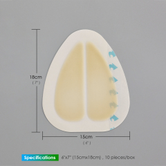 Sacral Hydrocolloid Dressing 15 cm x 18 cm Hydrocolloid Wound Dressing