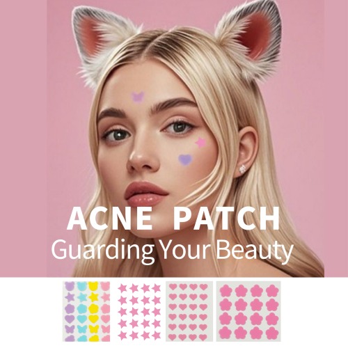 Hydrocolloid Acne Patch heart shape 24 pieces