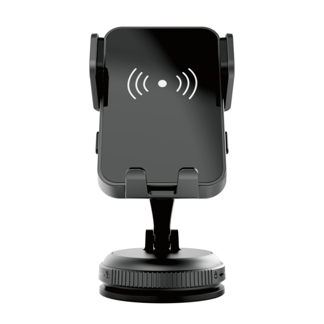 Wireless Magnetic Phone Holder with Flexible Arm  for Car Dashboard OEM Car Phone Mount and Suction Dashboard Base 35-X203-X180-PJ001