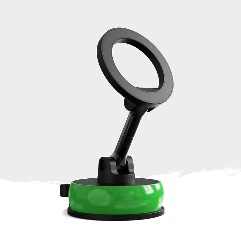 2026 ODM _OEM  360° Rotatable | Strong Suction | Universal Fit  Vibrant Green & Black Dashboard Car Phone Holder  X210-