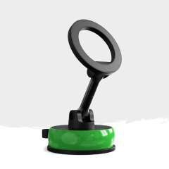 2026 ODM _OEM  360° Rotatable | Strong Suction | Universal Fit  Vibrant Green & Black Dashboard Car Phone Holder  X210-