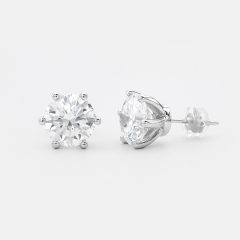 Lab-grown Diamond Earring - 10k/14K/18K Gold, PT, Customizable