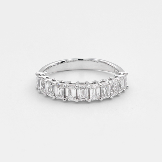 Lab-grown Diamond Ring - 10k/14K/18K Gold, PT, Customizable