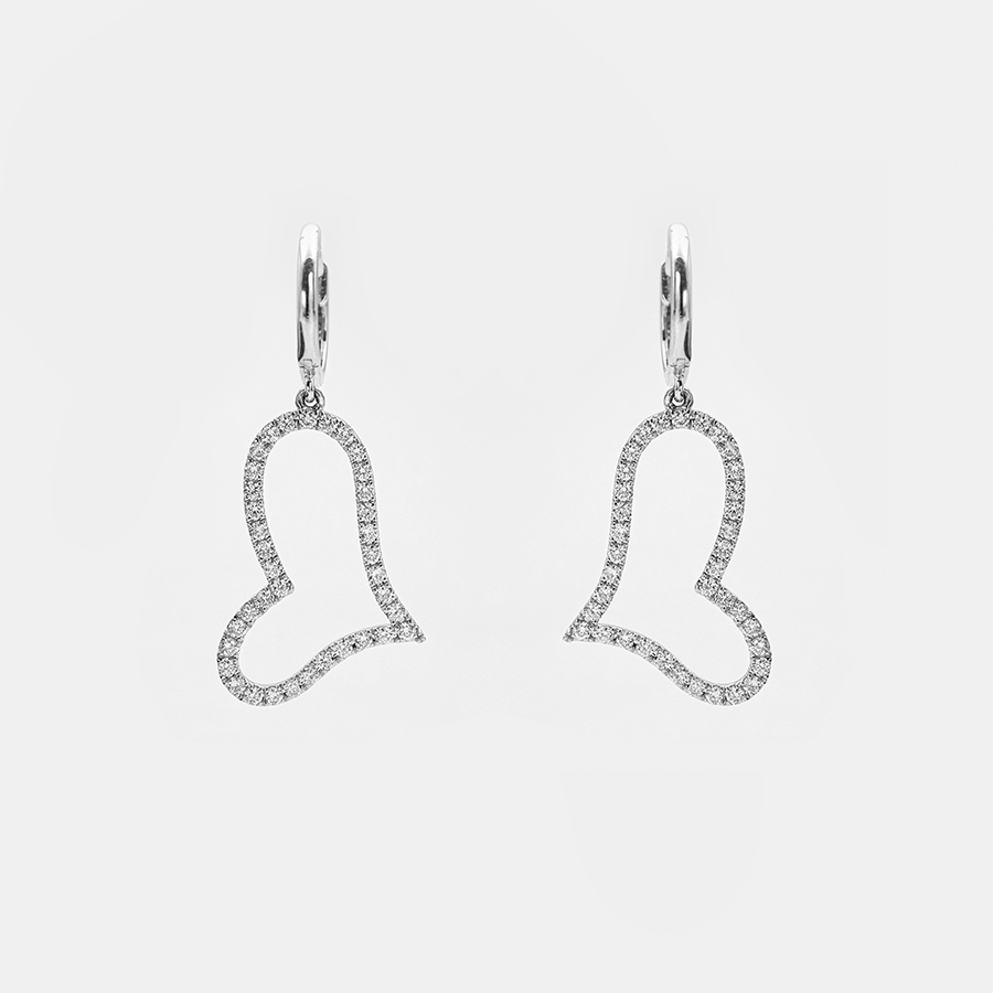 Lab-grown Diamond Earring - 10k/14K/18K Gold, PT, Customizable