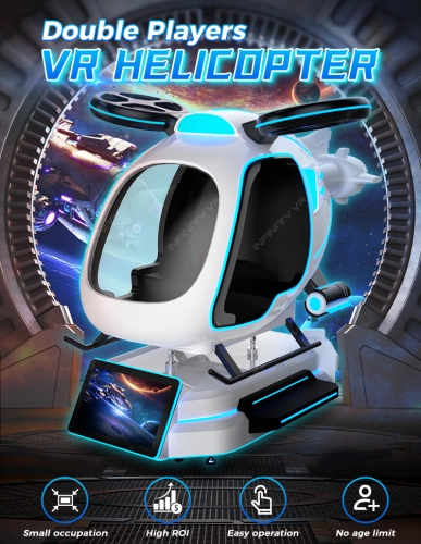 VR Helicopter Flight Simulator